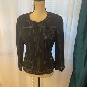 Marc Cain jean jacket, size 4
